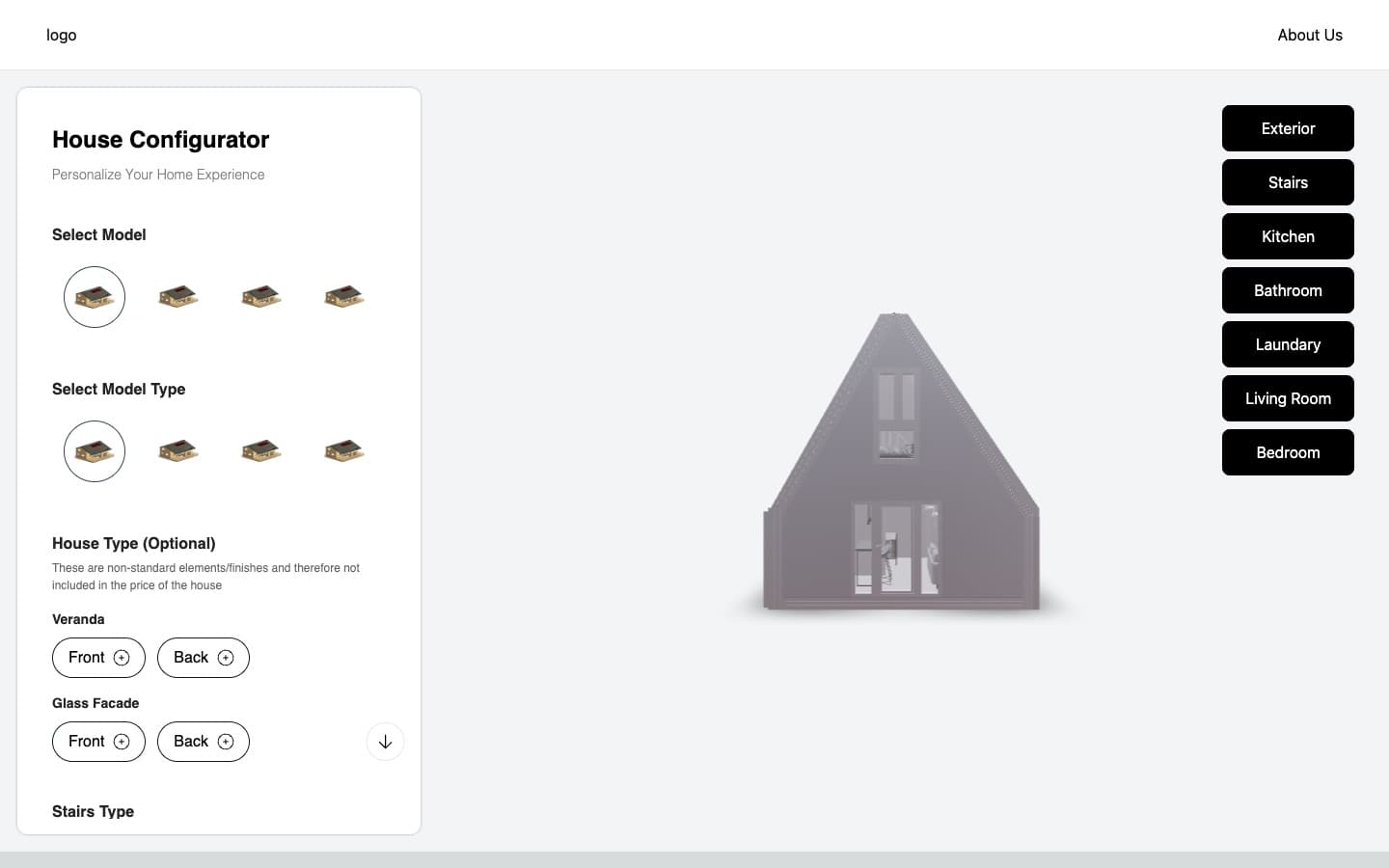 House Configurator screenshot